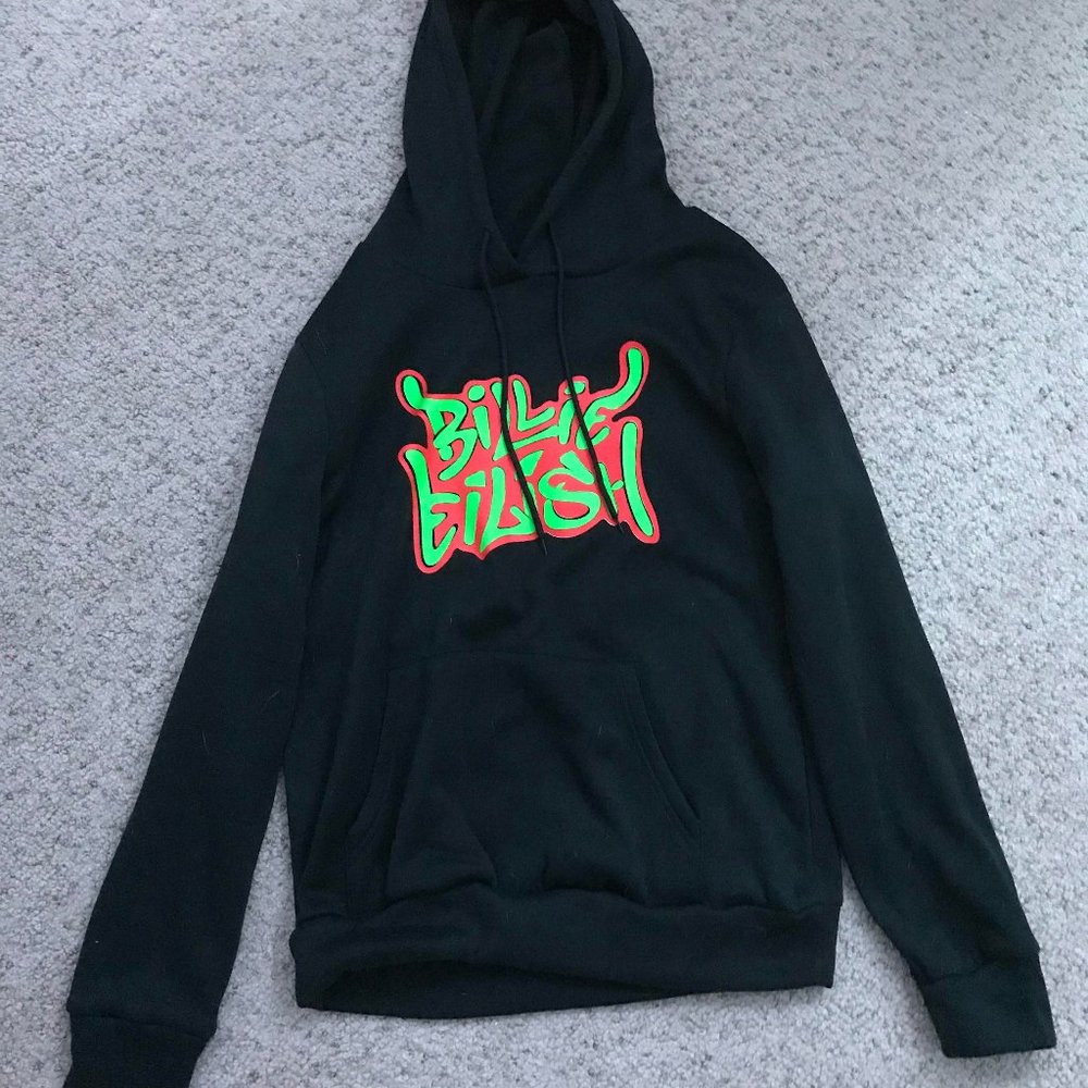 Never worn Fancy Qube Billie Eilish Hoodie